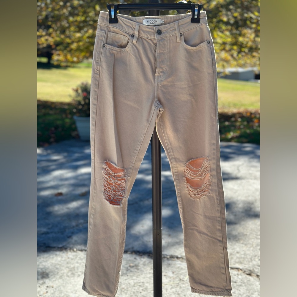 Hidden Los Angeles Beige Jeans size 24